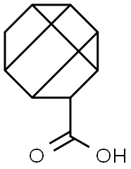 Tetracyclo[4.2.0.02,5.03,8]octane-4-carboxylic acid, stereoisomer (9CI) Struktur