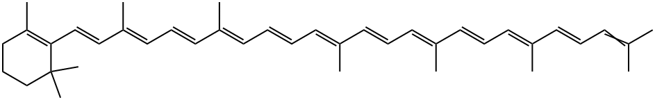 torulene Struktur