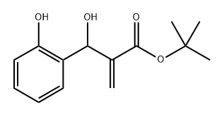 Benzenepropanoic acid, b,2-dihydroxy-a-Methylene-, 1,1-diMethylethylester Struktur