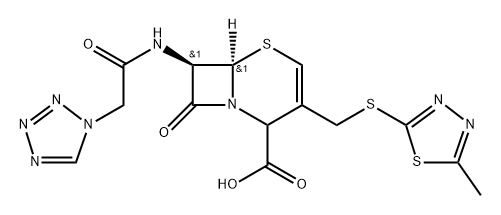 Cefazolin Impurity 8 Struktur