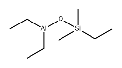 diethyl(ethyldimethylsilanolato)aluminium Struktur