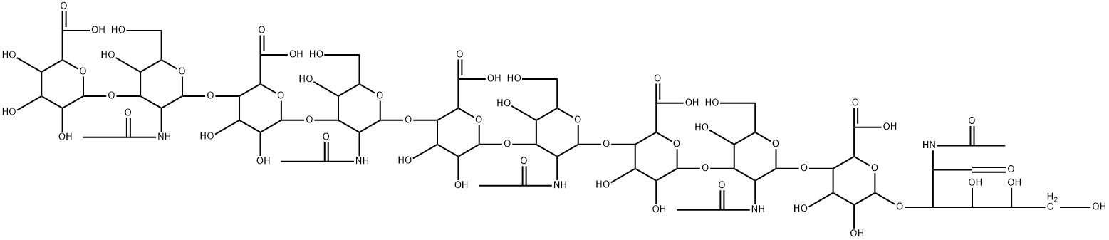 Hyaluronate Decasaccharide Struktur