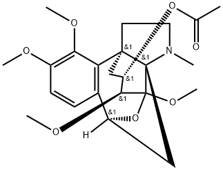 Dihydroepistephamiersine 6-acetate