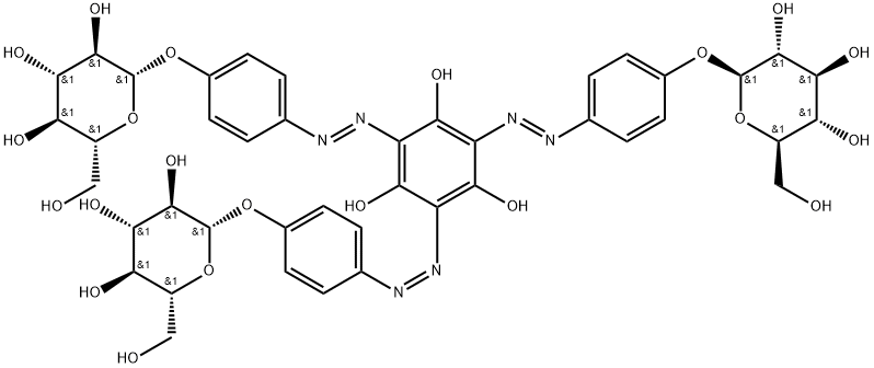 BETA-GLUCOSYL YARIV REAGENT Struktur