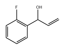 Benzenemethanol, α-ethenyl-2-fluoro- Struktur