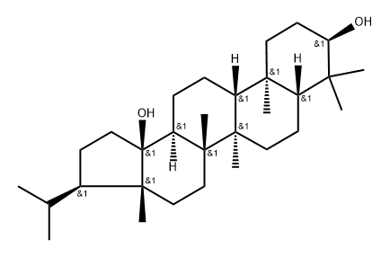 B':A'-Neogammacerane-3α,18α-diol Struktur