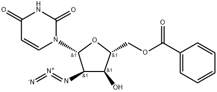 Uridine, 2'-?azido-?2'-?deoxy-?, 5'-?benzoate (9CI) Struktur