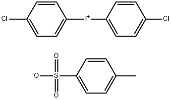 Iodonium, bis(4-chlorophenyl)-, 4-methylbenzenesulfonate (1:1) Struktur