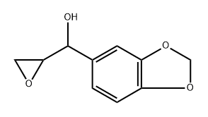 1'-HYDROXYSAFROLE,2',3'-OXIDE Struktur