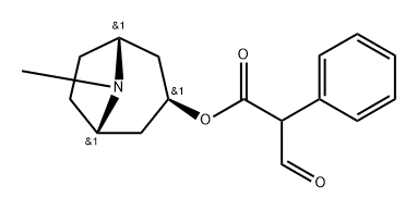 TROPYL A ORMULPHENYLACETATE Struktur