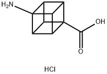 Methyl (1S,2R,3R,8S)-4-aminocubane-1-carboxylate hydrochloride Struktur