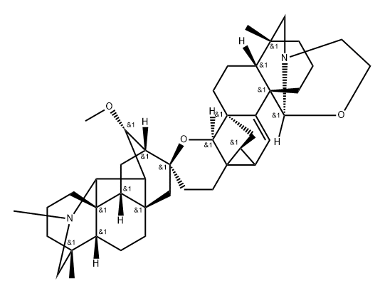 Staphisagnine Struktur