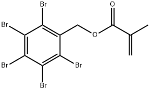 POLY(PENTABROMOBENZYL METHACRYLATE) Struktur