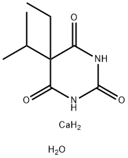 Probarbital calcium salt trihydrate Struktur