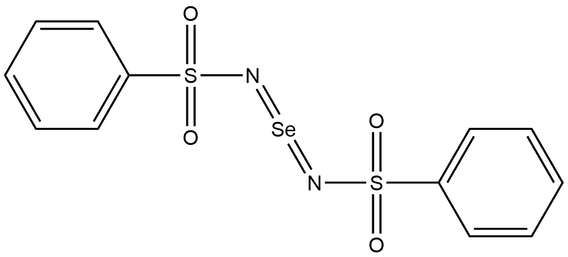 Selenium diimide, bis(phenylsulfonyl)- (9CI) Struktur