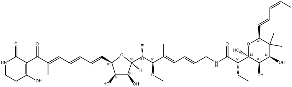 Dihydromocimycin Struktur