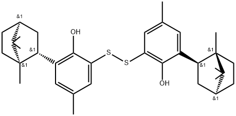 22THIOBIS4METHYL6ISOBORNYLPHENOL Struktur