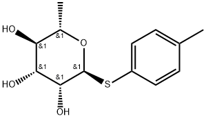 4-Methylphenyl 1-thio-α-l-rhamnopyranoside Struktur