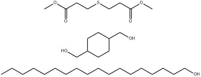 POLY(VINYL ALCOHOL), THIODIPROPIONATE ESTER Struktur