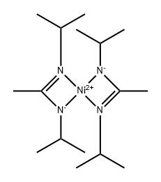 BIS(N N'-DIISOPROPYLACETAMIDINATO)NICKE& Struktur