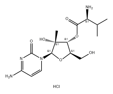 Valopicitabine dihydrochloride Struktur