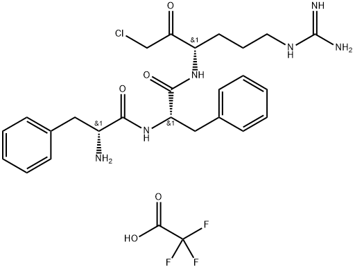 PPACKII (trifluoroacetate salt) Struktur