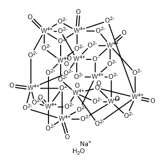 SODIUM METATUNGSTATE HYDRATE, CRYSTALLINE Struktur