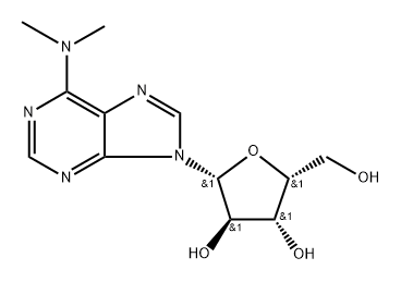 N6,N6-Dimethyl-xylo-adenosine Struktur