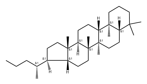 A'-Neo-30-norgammacerane, 22-propyl-, (17alpha,22R)- Struktur