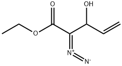 4-Pentenoic acid, 2-diazo-3-hydroxy-, ethyl ester