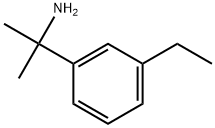 Benzenemethanamine, 3-ethyl-α,α-dimethyl- Struktur