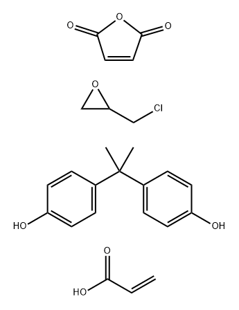 ACRYLATED CARBOXYLATED BISPHENOL A Struktur