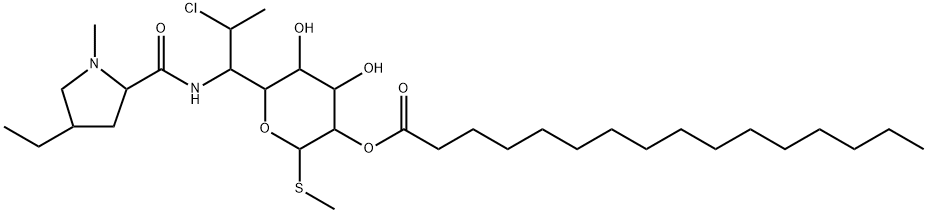 克林霉素 B PALMITATE, 68206-99-5, 結(jié)構(gòu)式