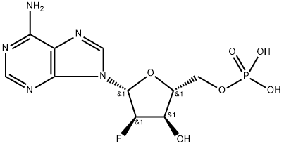 poly(2'-fluoro-2'-deoxyadenylic acid) Struktur