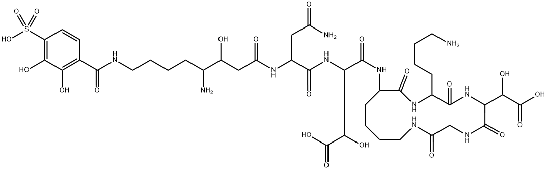 Pseudoalterobactin A Struktur