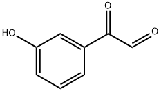 Benzeneacetaldehyde, 3-hydroxy-α-oxo- Struktur