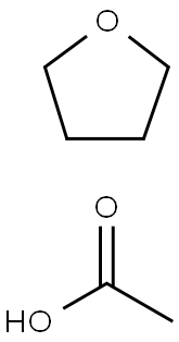 Furan, tetrahydro-, homopolymer, diacetate Struktur