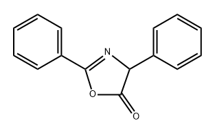 5(4H)-Oxazolone,  2,4-diphenyl-,  radical  ion(1-)  (9CI) Struktur