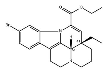 11-Broapovincamine Struktur