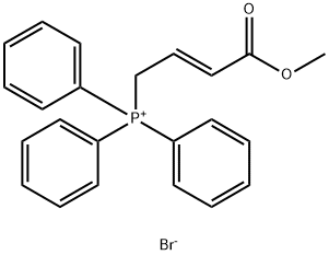 PhosphoniuM,[(2E)-4-Methoxy-4-oxo-2-buten-1-yl]triphenyl-, broMide(1:1) Struktur