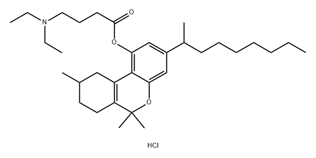 Naboctate hydrochloride Struktur