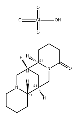 (+)-Lupanine perchlorate Struktur