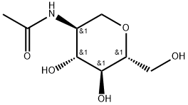 1-deoxy-N-acetylglucosamine Struktur