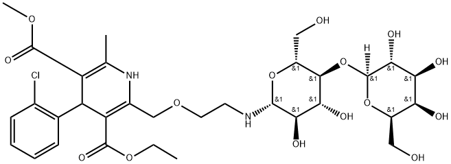 Amlodipine N-Lactoside Struktur