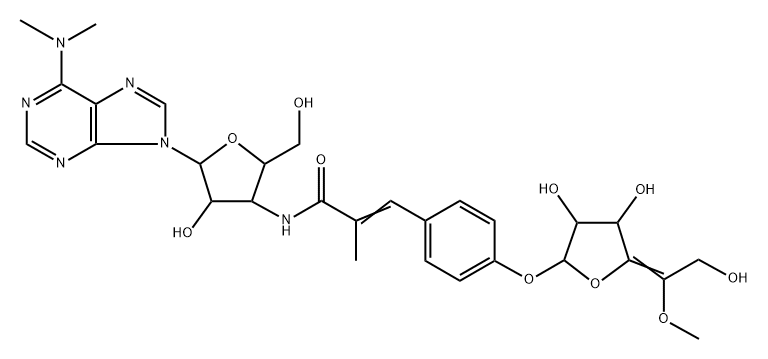 Antibiotic A 201D (9CI) Struktur