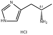 S-(+)-2-(1H-Imidazol-4-yl)-1-methyl-ethylamine hydrochloride Struktur