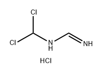 Methanimidamide, N-(dichloromethyl)-, hydrochloride (1:1) Struktur