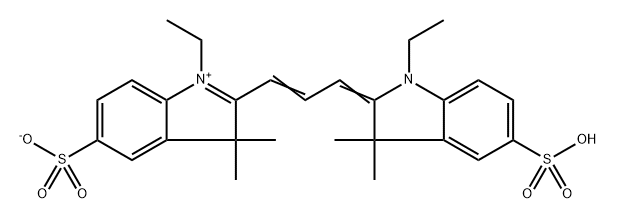 Cy3 (DiSO3,DI Et) Struktur