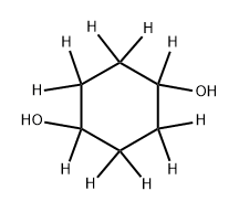 1,4-Cyclohexane-1,2,2,3,3,4,5,5,6,6-d10-diol (9CI) Struktur