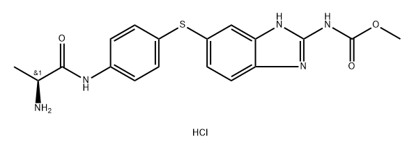 Denibulin Hydrochloride Struktur